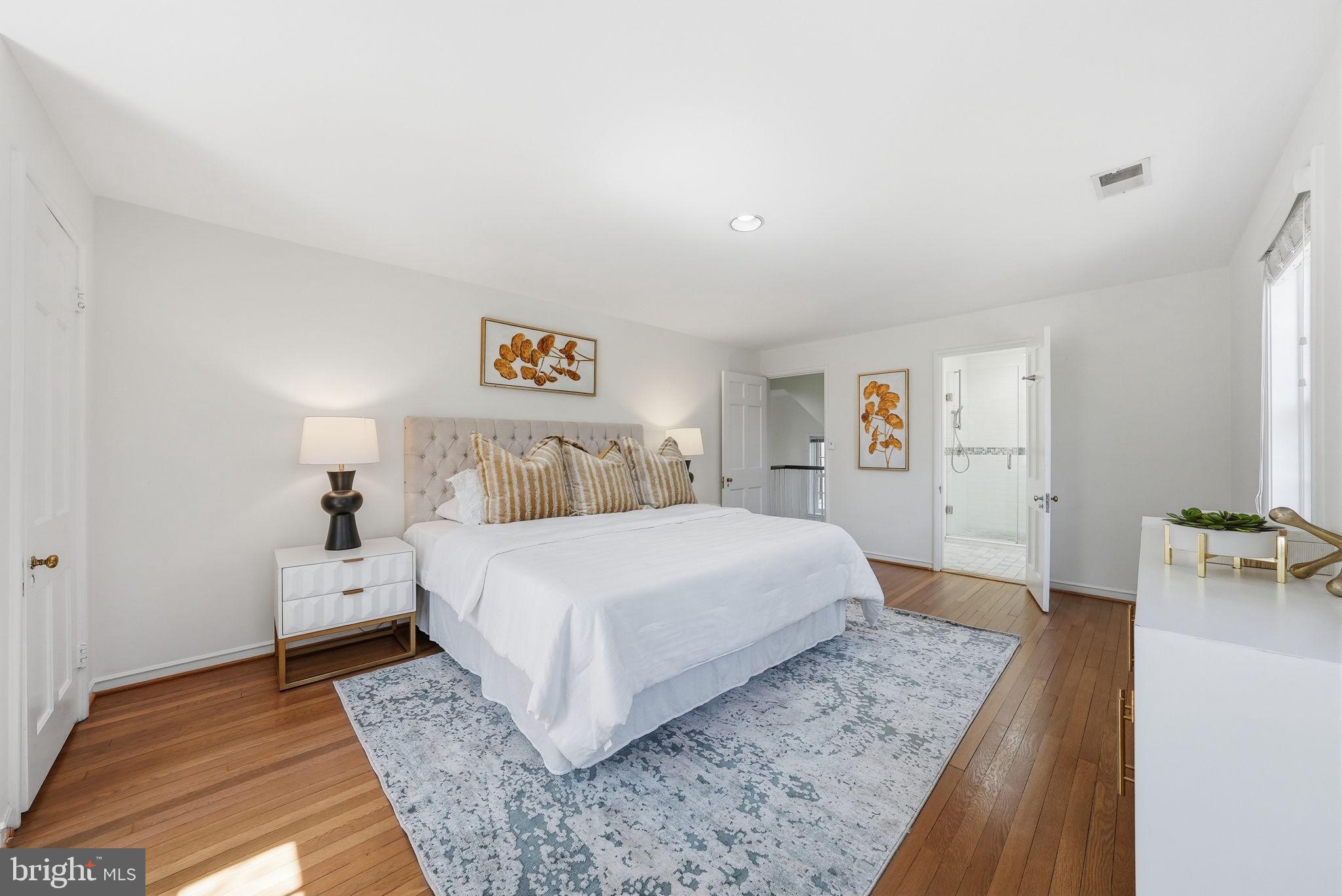 4600 Reno Road Northwest Washington, DC 20008 - Photo 22 of 60 Spacious Primary Bedroom