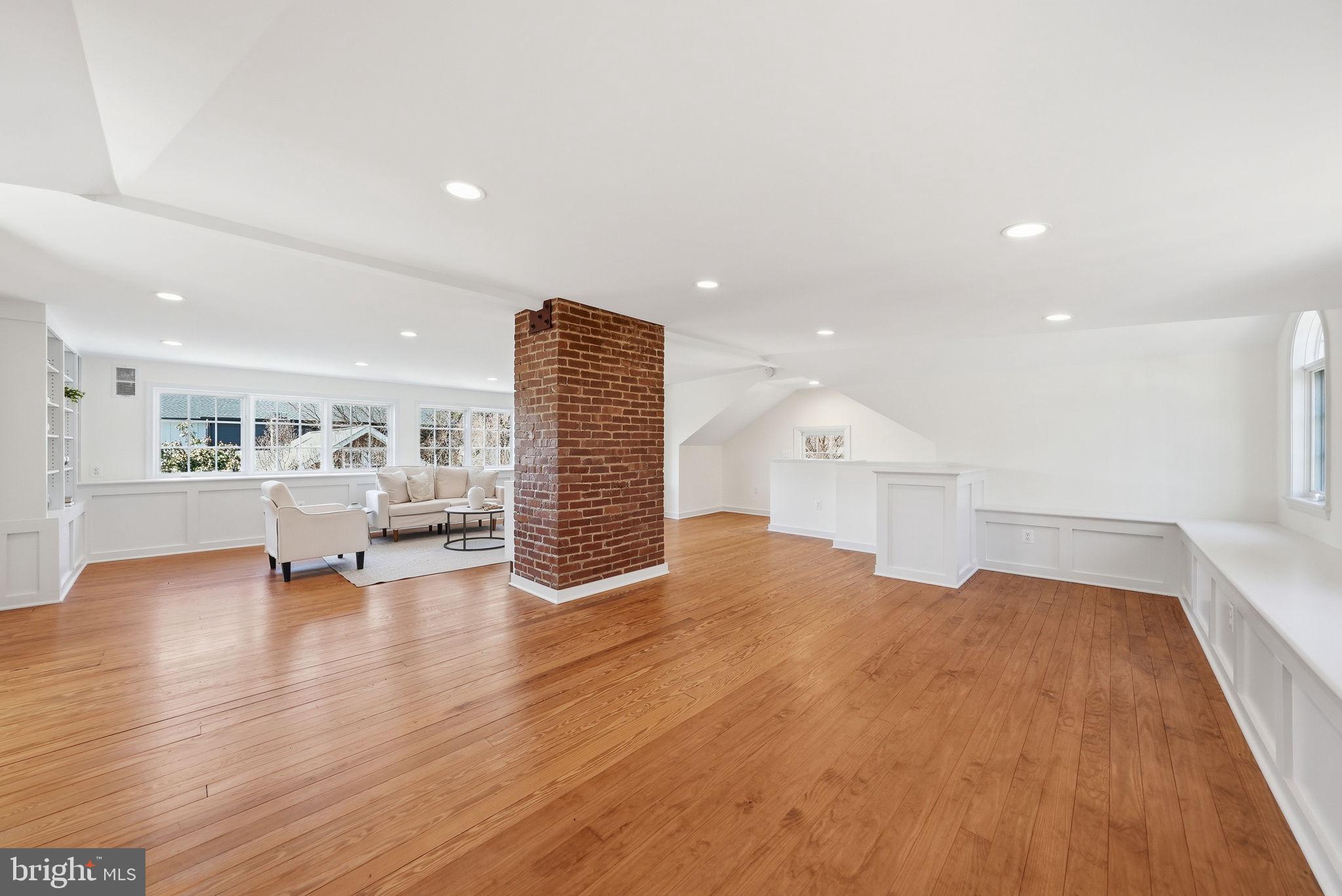 4600 Reno Road Northwest Washington, DC 20008 - Photo 35 of 60 Hardwoods and exposed brick