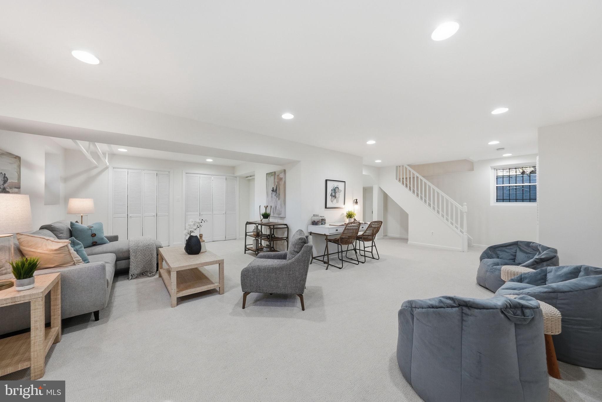 4600 Reno Road Northwest Washington, DC 20008 - Photo 38 of 60 Light, bright lower level w full bath