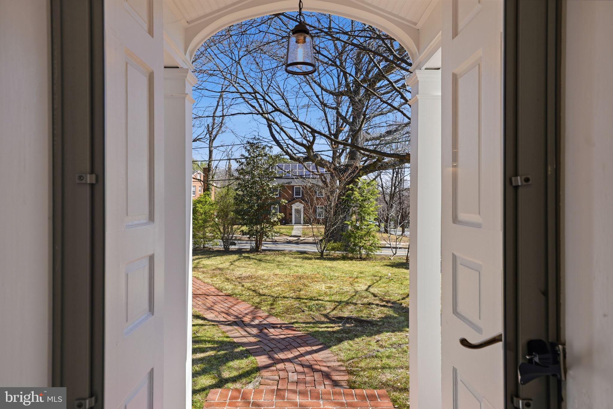 4600 Reno Road Northwest Washington, DC 20008 - Photo 4 of 60 View from front door