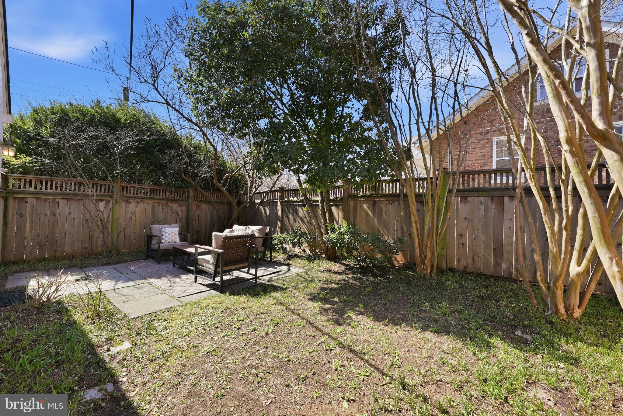 4600 Reno Road Northwest Washington, DC 20008 - Photo 48 of 60 Additional private terraced back yard