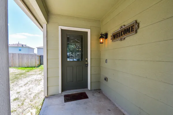 a view of an entryway