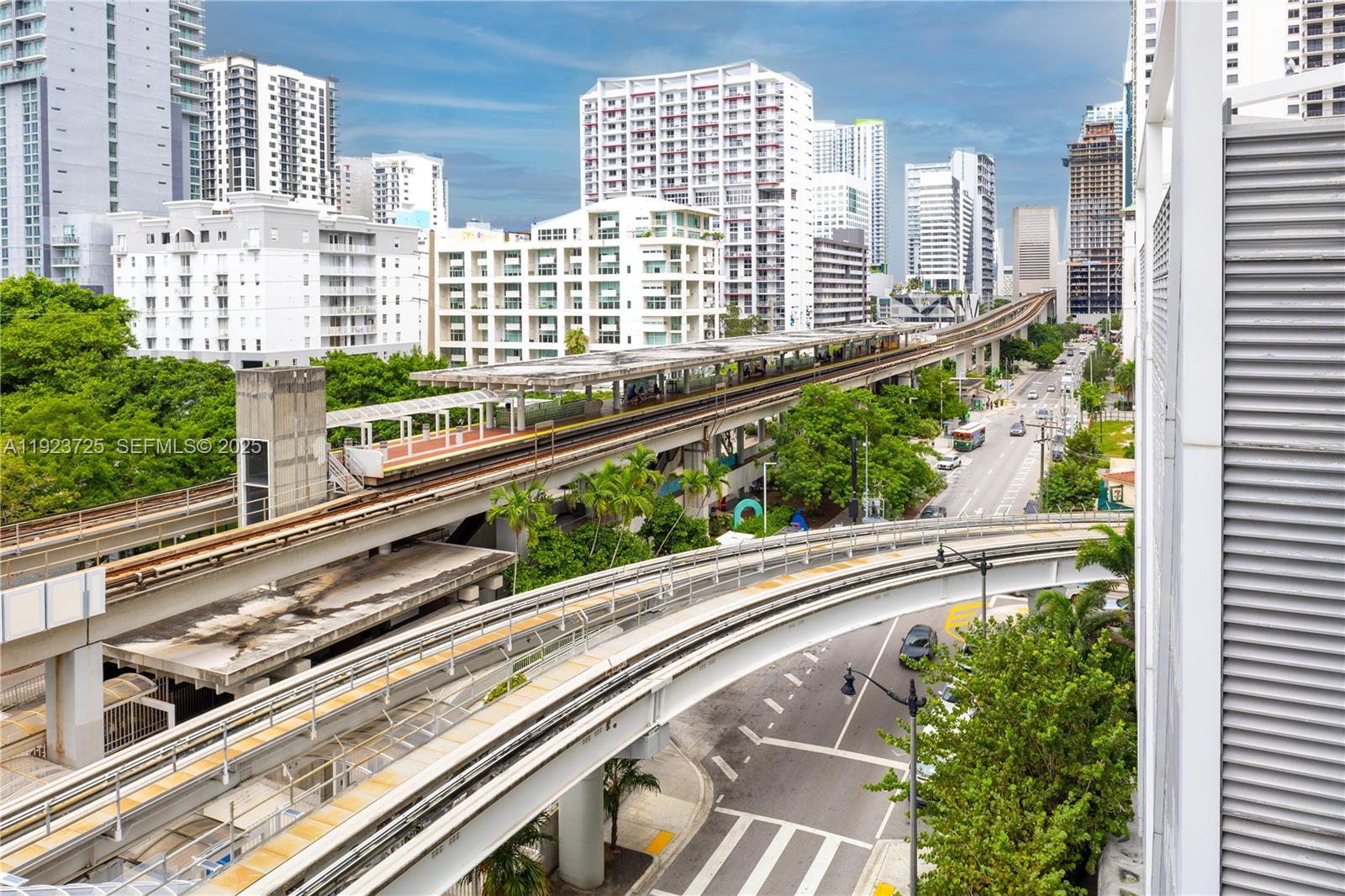 1111 Southwest 1st Avenue, Unit 2614N Miami, FL 33130 - Photo 18 of 32 a view of city from a balcony