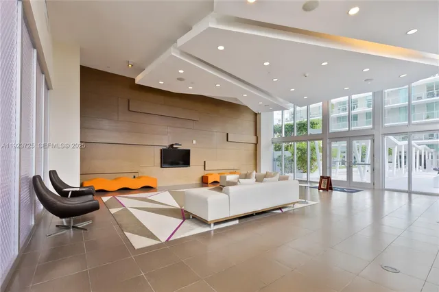 a view of balcony with a tennis court