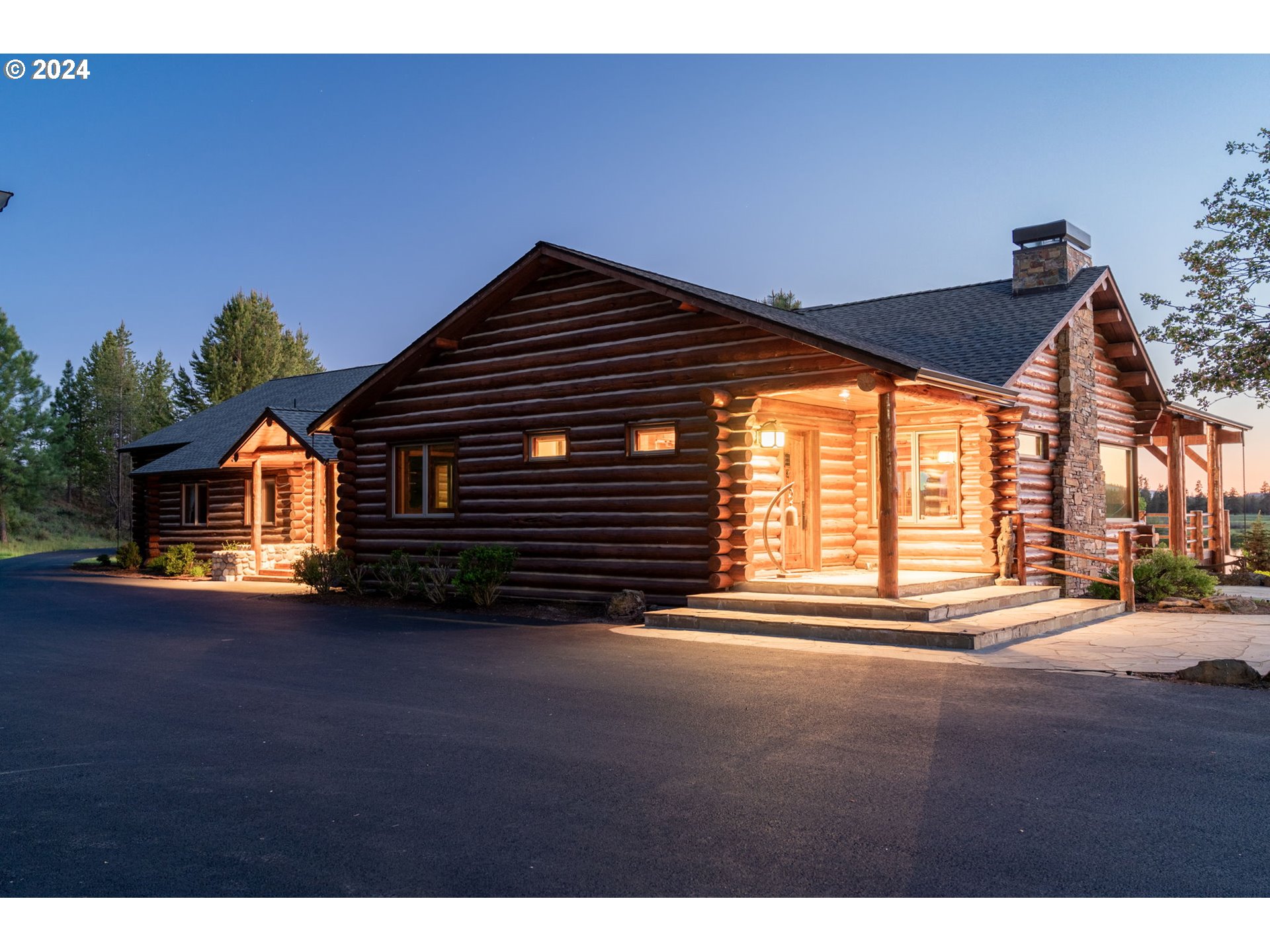 52255 Huntington Road La Pine, OR 97739 - Photo 21 of 48 a view of a house with a yard