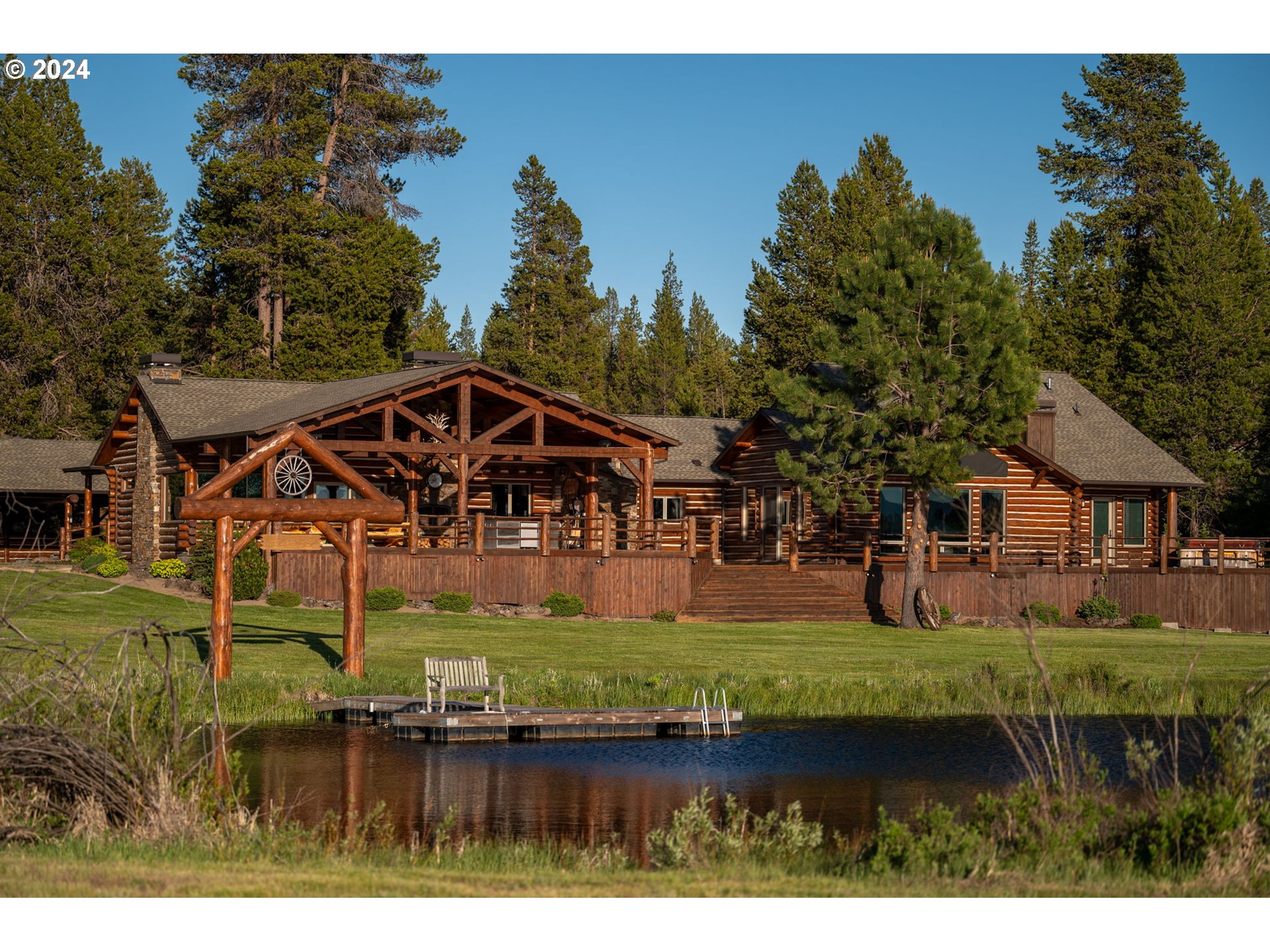 52255 Huntington Road La Pine, OR 97739 - Photo 8 of 48 an aerial view of a house