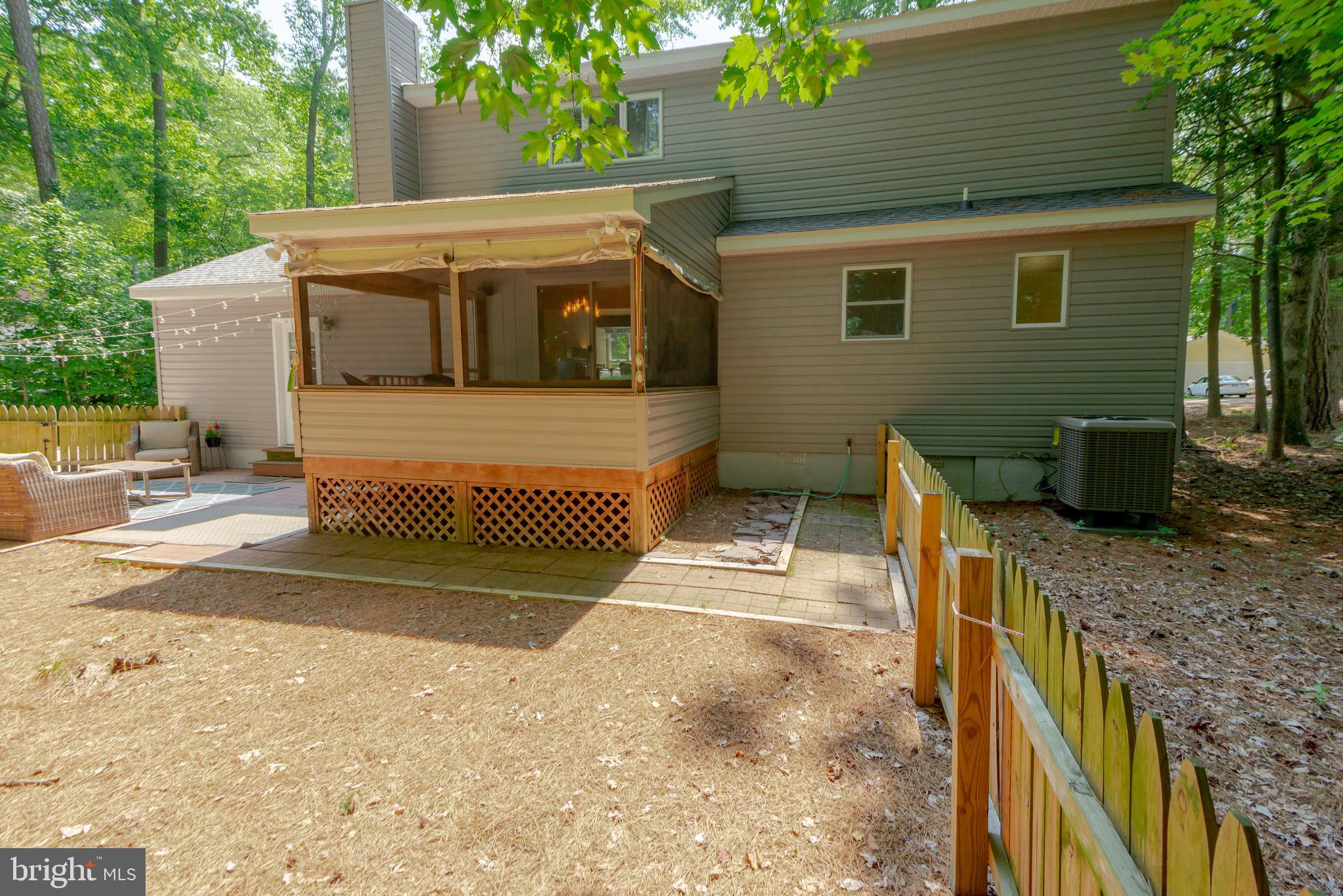 77 Battersea Road Ocean Pines, MD 21811 - Photo 44 of 56 fully enclosed rear yard