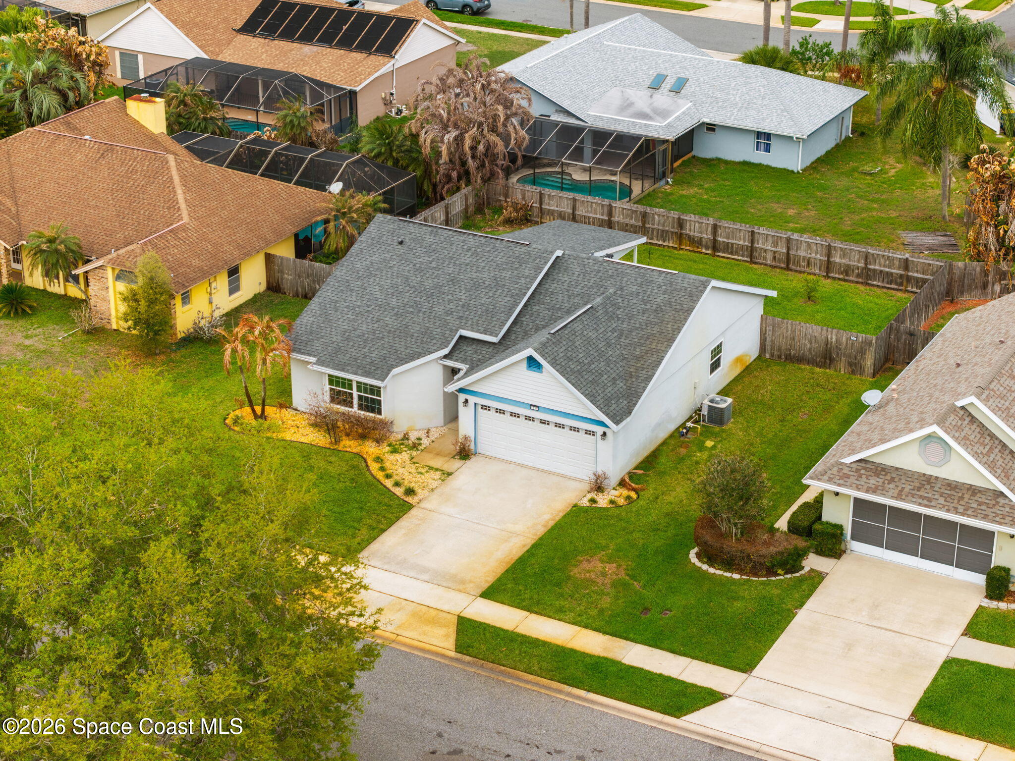 1236 Walnut Grove Way Rockledge, FL 32955 - Photo 31 of 43 an aerial view of a house
