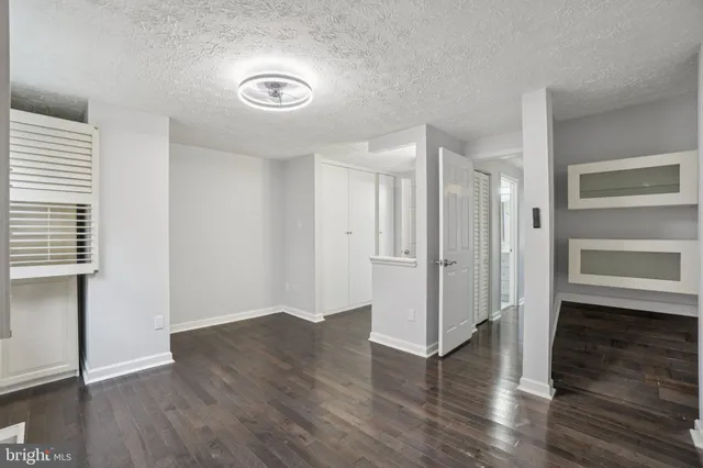 wooden floor in a room