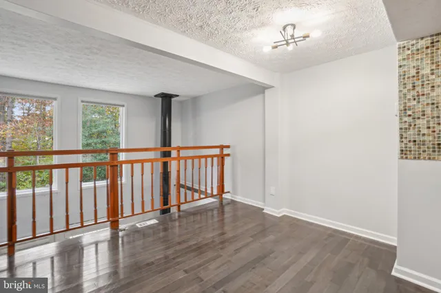 wooden floor in an empty room