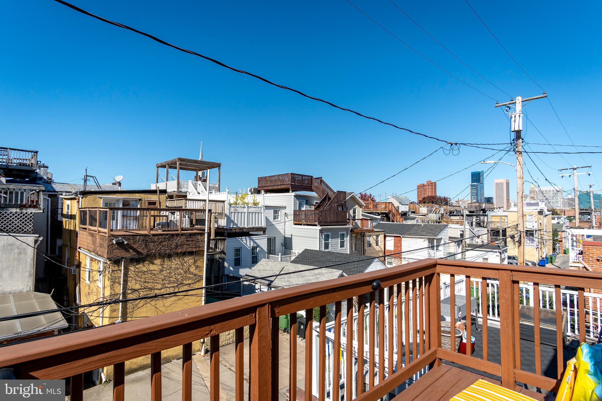 1232 Riverside Avenue Baltimore, MD 21230 - Photo 39 of 51 Rear deck off the kitchen