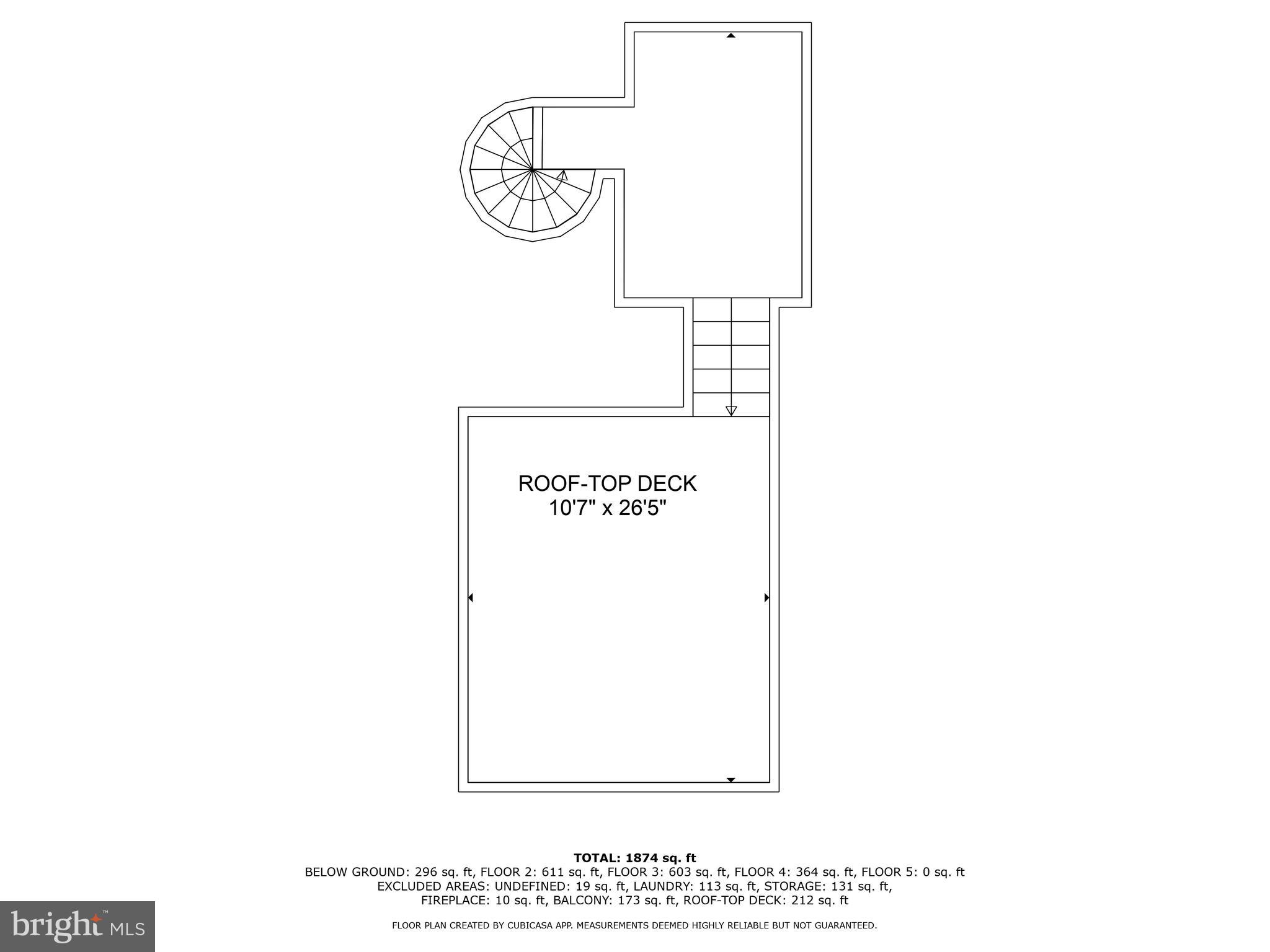 1232 Riverside Avenue Baltimore, MD 21230 - Photo 50 of 51 Roof-Top Deck