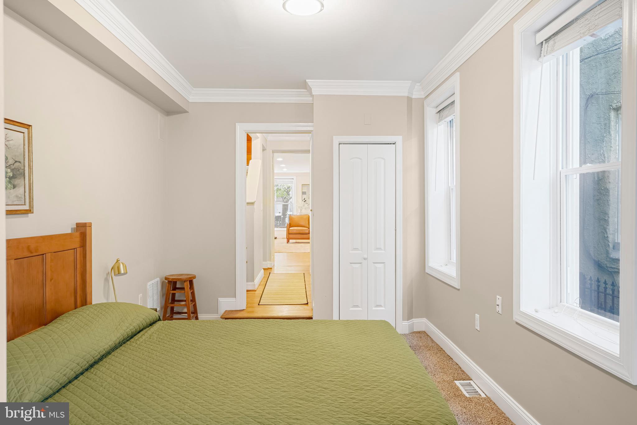 1232 Riverside Avenue Baltimore, MD 21230 - Photo 7 of 51 Lage bedroom with attached bath on entry level.