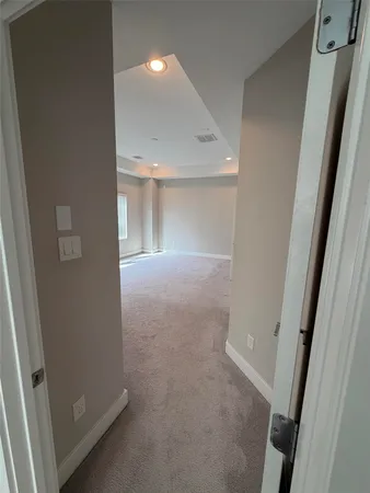 a view of bathroom with dual sinks