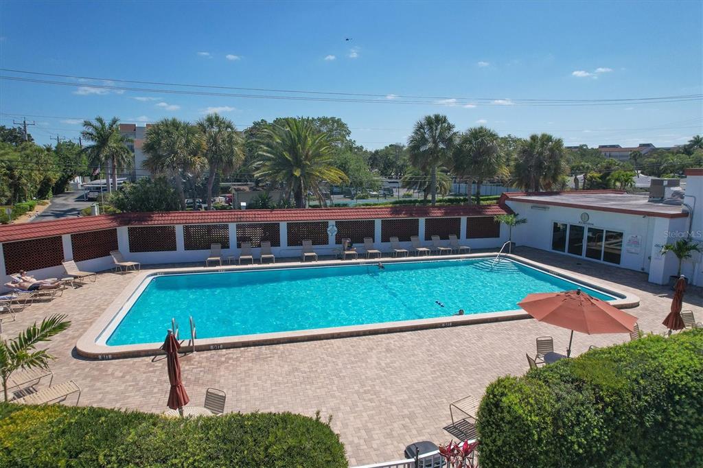 6154 Midnight Pass Road, Unit 203 Sarasota, FL 34242 - Photo 37 of 42 Community Pool
