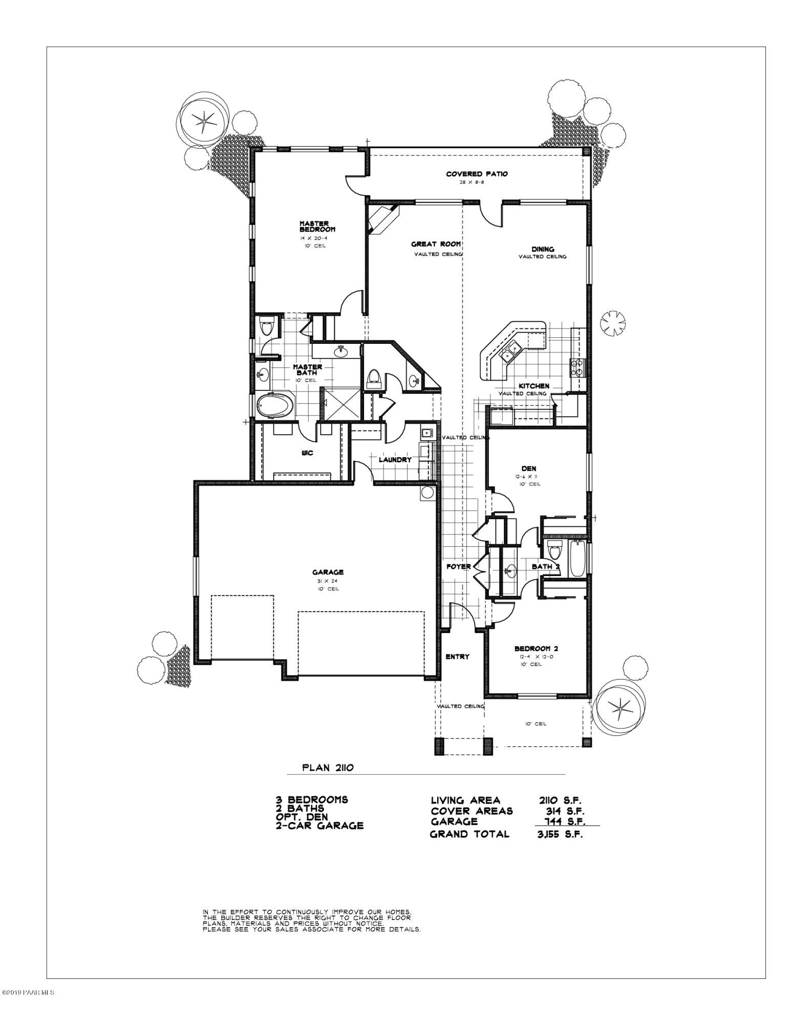 332 Breezy Road Prescott, AZ 86301 - Photo 4 of 4 Floor Plan_334 Breezy