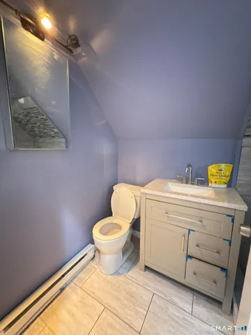 a bathroom with a sink and a vanity