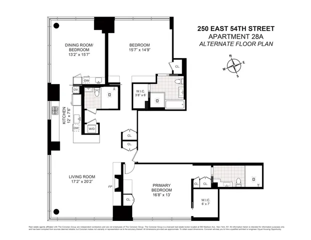 $2,395,000 | 250 East 54th Street, Unit 28A | Midtown East