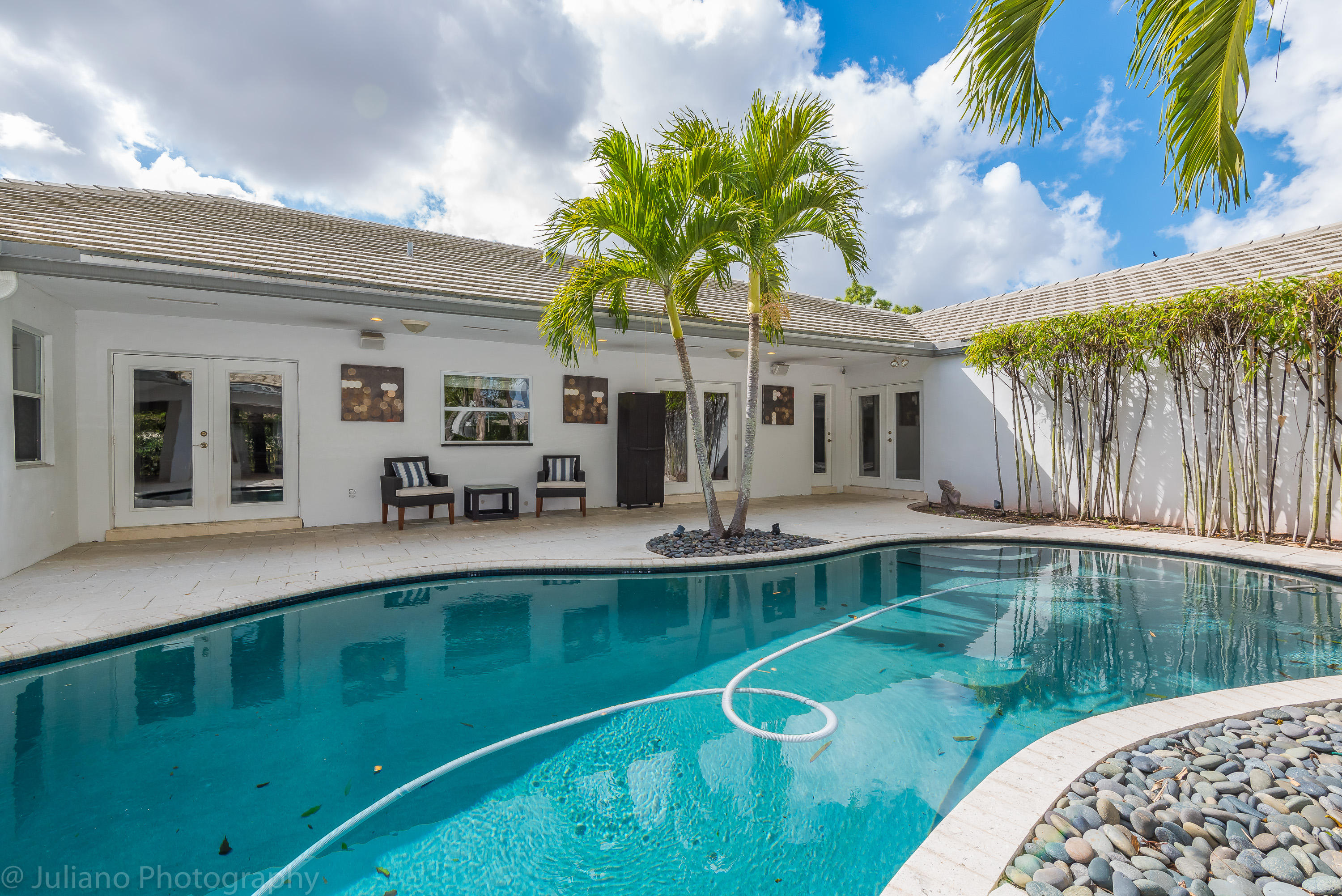 6813 Giralda Circle Boca Raton, FL 33433 - Photo 5 of 36 Backyard Pool Area
