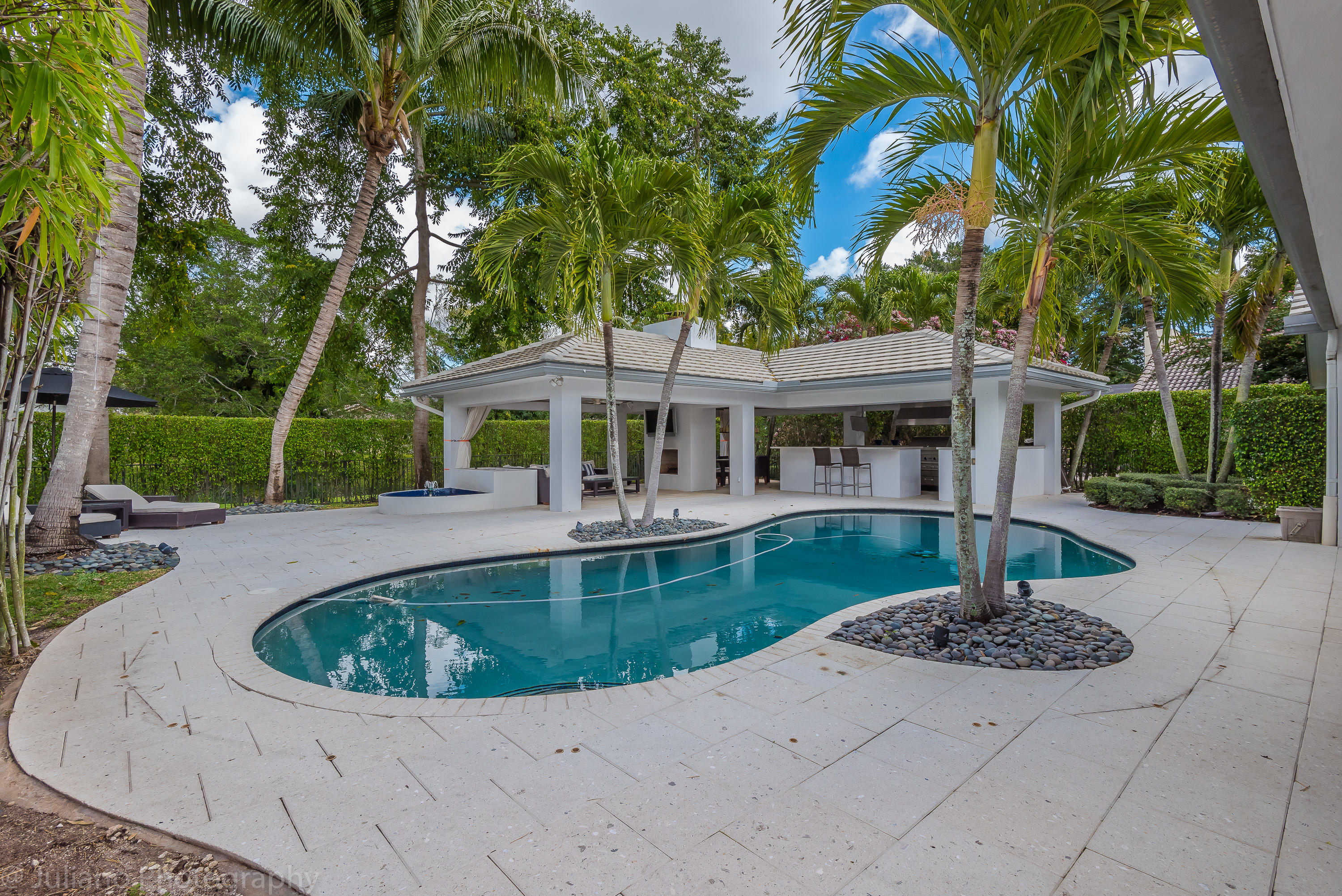 6813 Giralda Circle Boca Raton, FL 33433 - Photo 7 of 36 Back Yard Pool Area