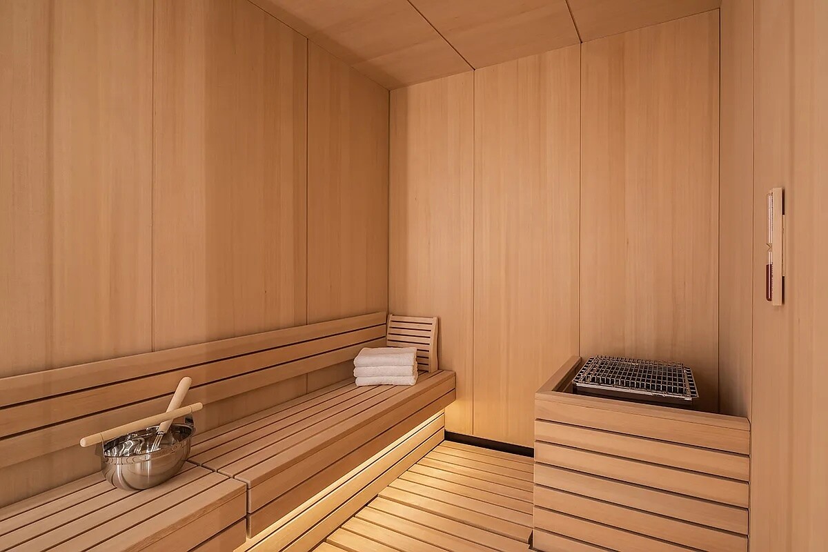 53 West 53rd Street, Unit 19E Manhattan, NY 10019 - Photo 15 of 21 a bathroom with a sink and a mirror