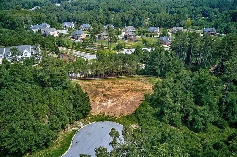 307 Timberview Trail Alpharetta, GA 30004 - Photo 4 of 12 an aerial view of residential house with outdoor space and trees all around