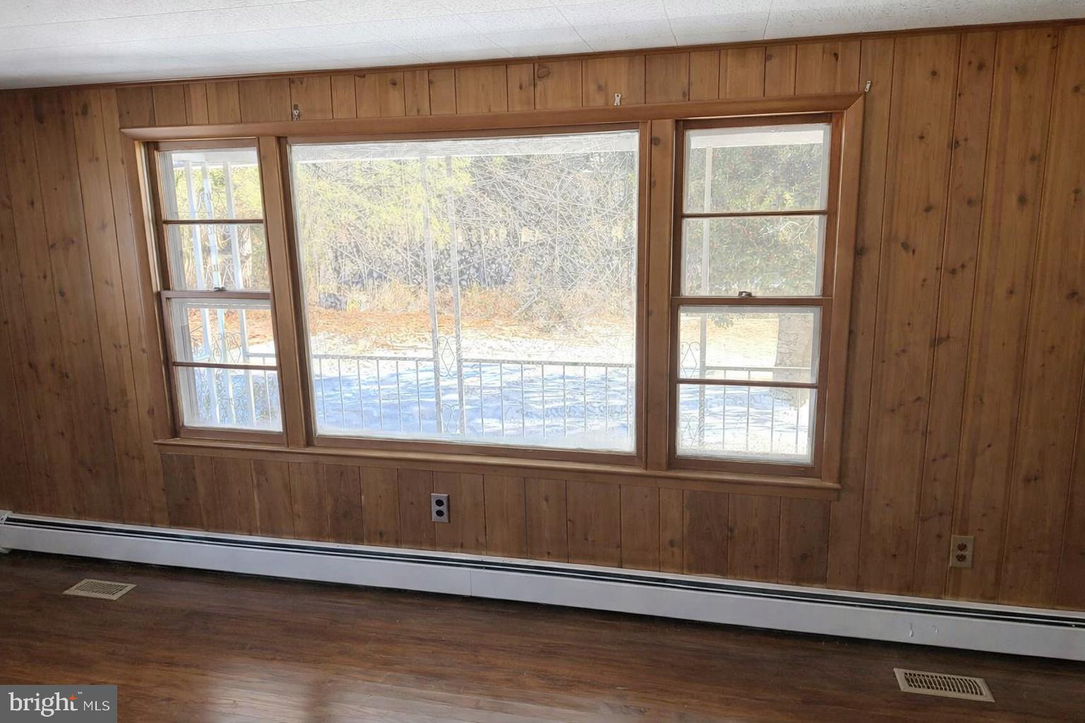 Living Room - Large Window overlooking porch