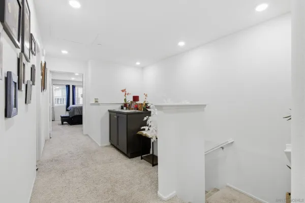 a view of a storage & utility room with washer and dryer