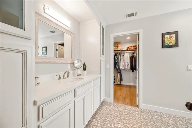 a view of entryway with stairs and wooden floor