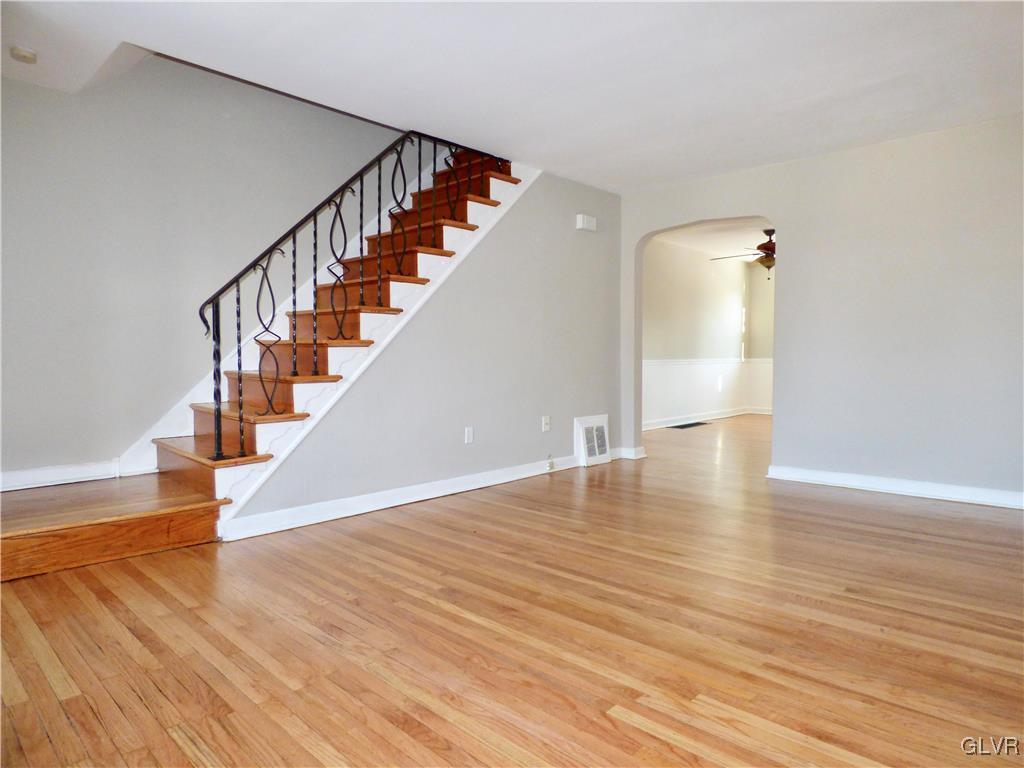 1925 South Delaware Street Allentown, PA 18103 - Photo 3 of 16 a view of entryway and hall with wooden floor