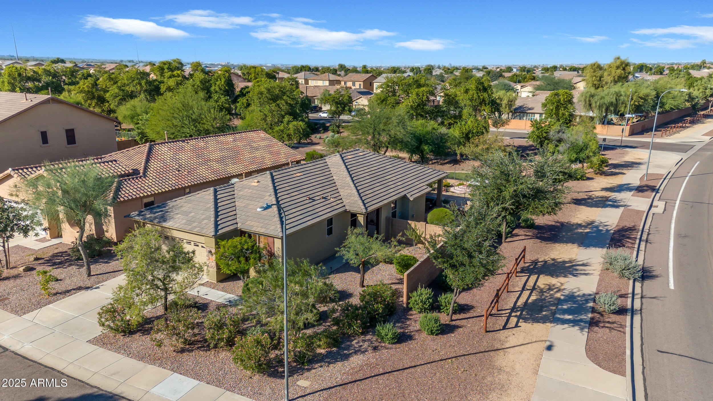 7304 West Beverly Road Laveen, AZ 85339 - Photo 3 of 52 Front Aerial Elevation