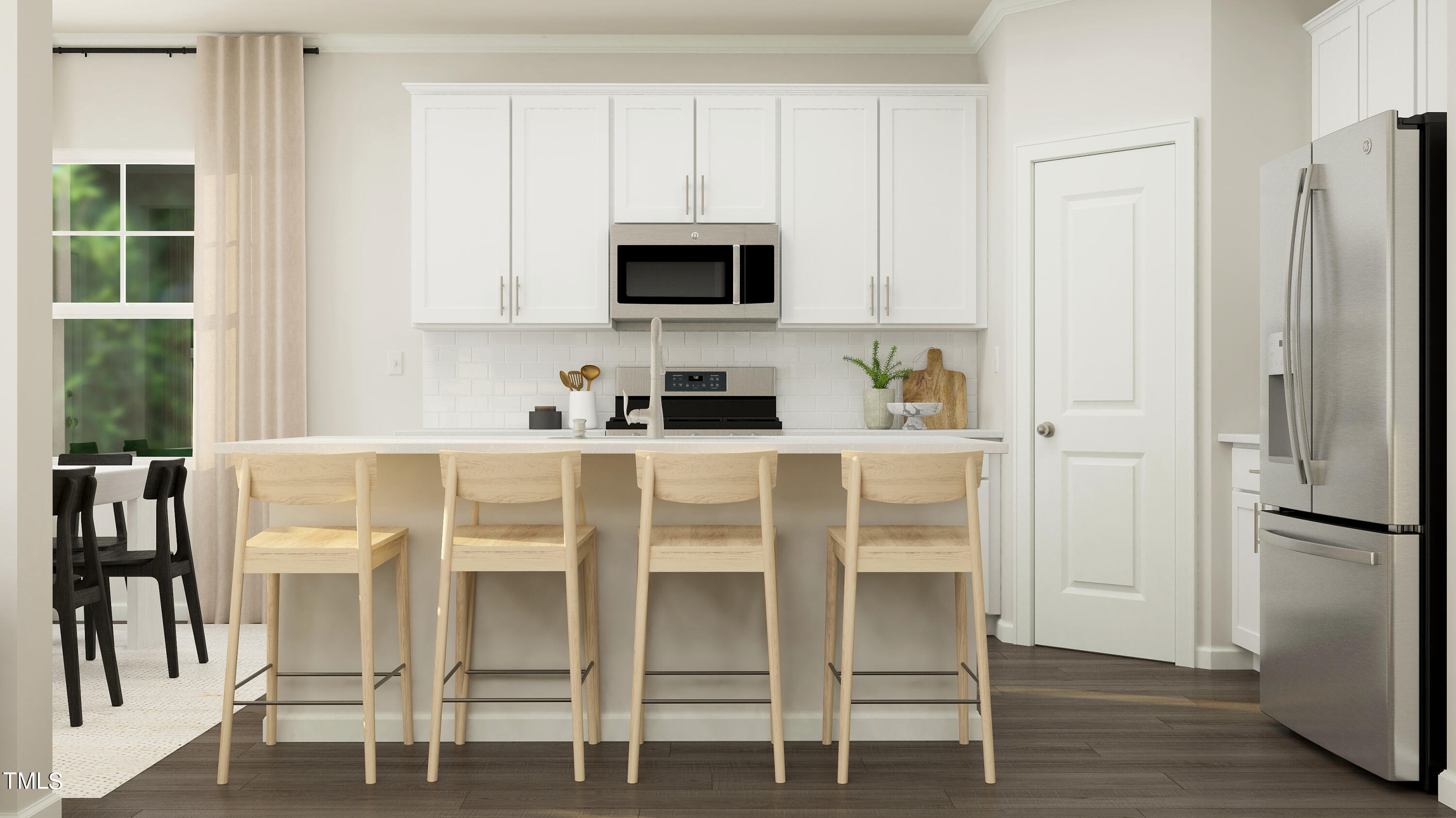 4220 Hunters Brook Run, Unit TESSA Raleigh, NC 27616 - Photo 8 of 25 SUN_MapleRidge_Rend_Tessa_Kitchen_1of2_F