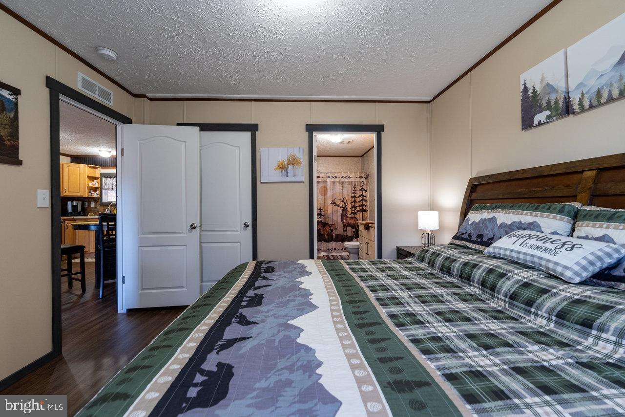 187 Holly Hl Road Luray, VA 22835 - Photo 42 of 60 a bedroom with a bed and a walk in closet