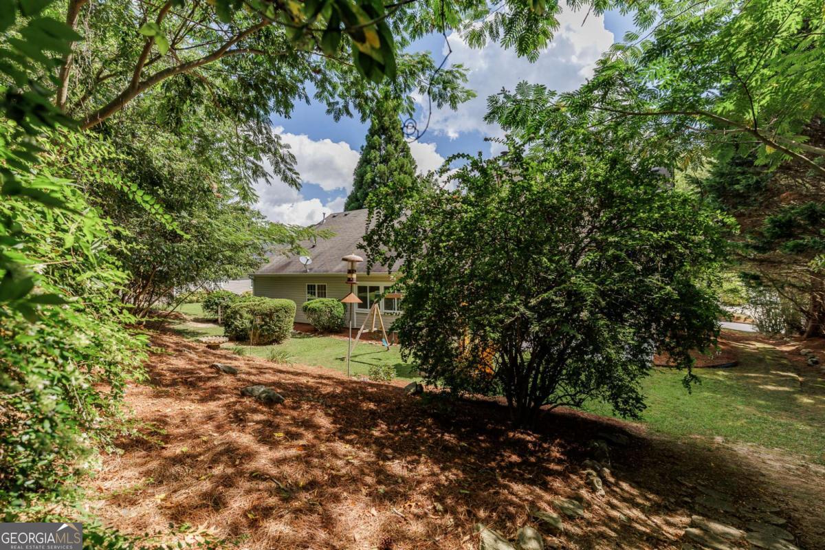 2249 Cluster Lane Grayson, GA 30017 - Photo 41 of 53 a view of a yard with plants and large trees
