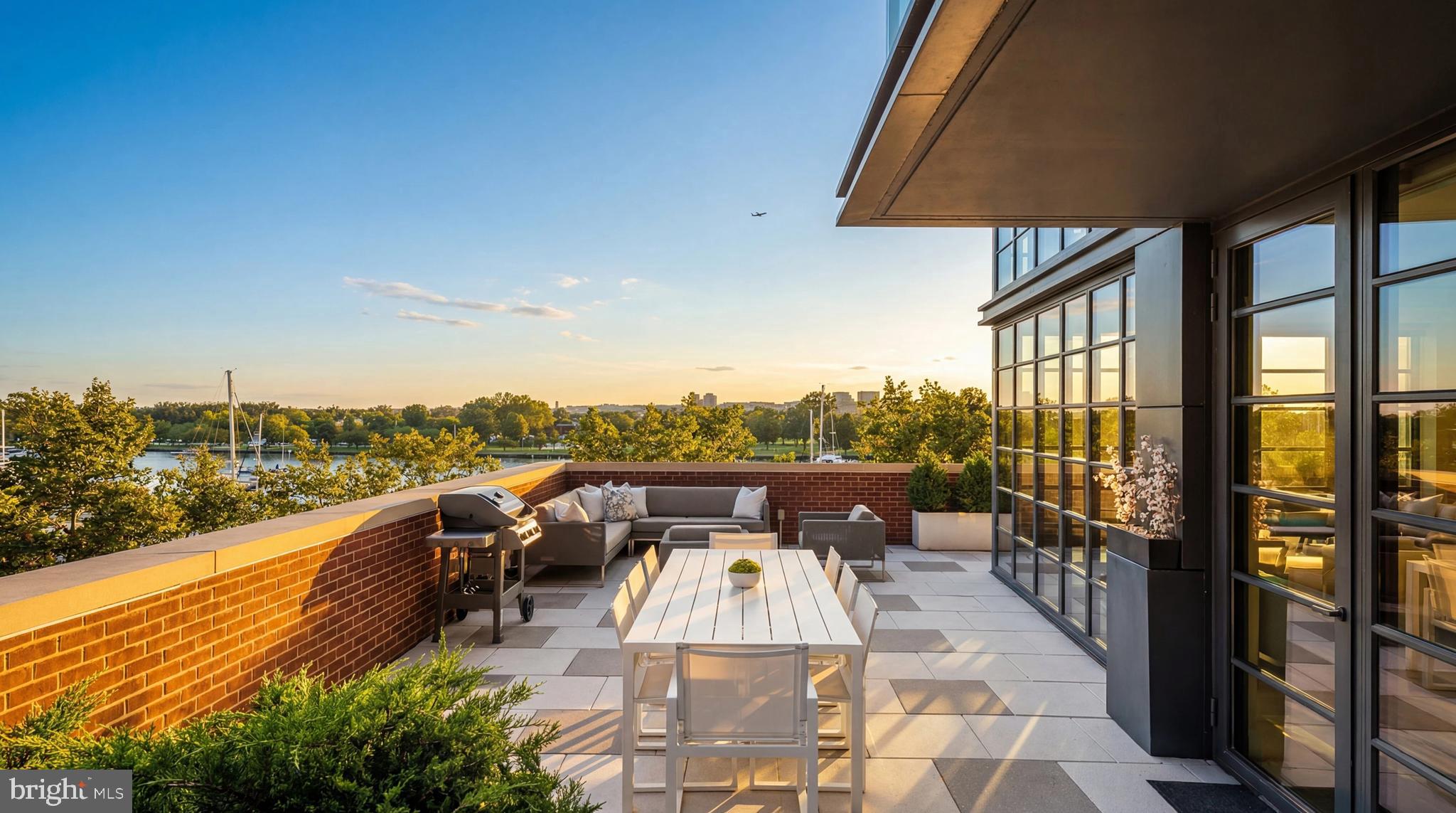 45 Sutton Square Southwest, Unit 306 Washington, DC 20024 - Photo 15 of 45 Perfect for Dining and Entertaining