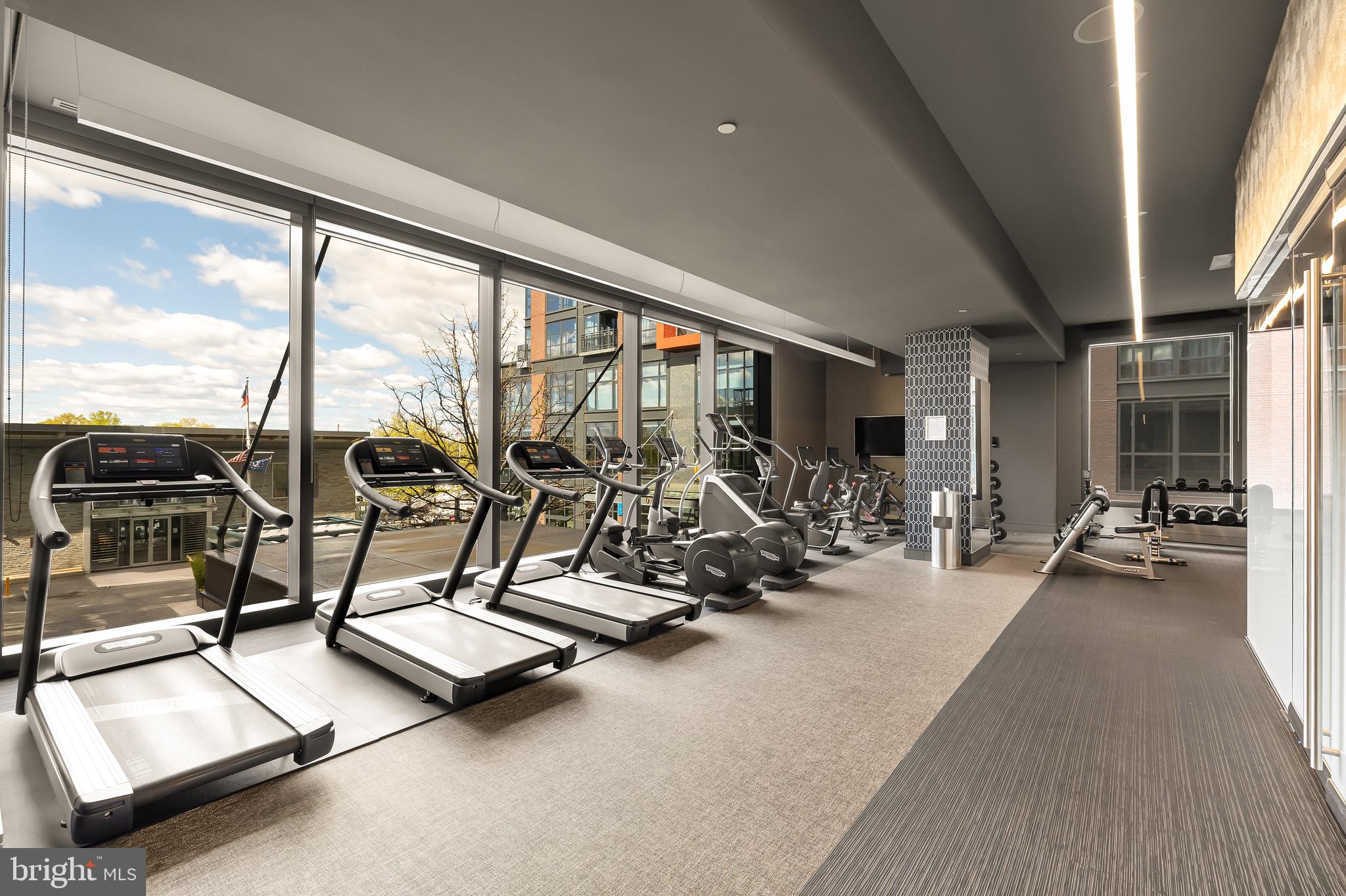 45 Sutton Square Southwest, Unit 306 Washington, DC 20024 - Photo 36 of 45 Private Fitness Center and Yoga Studio