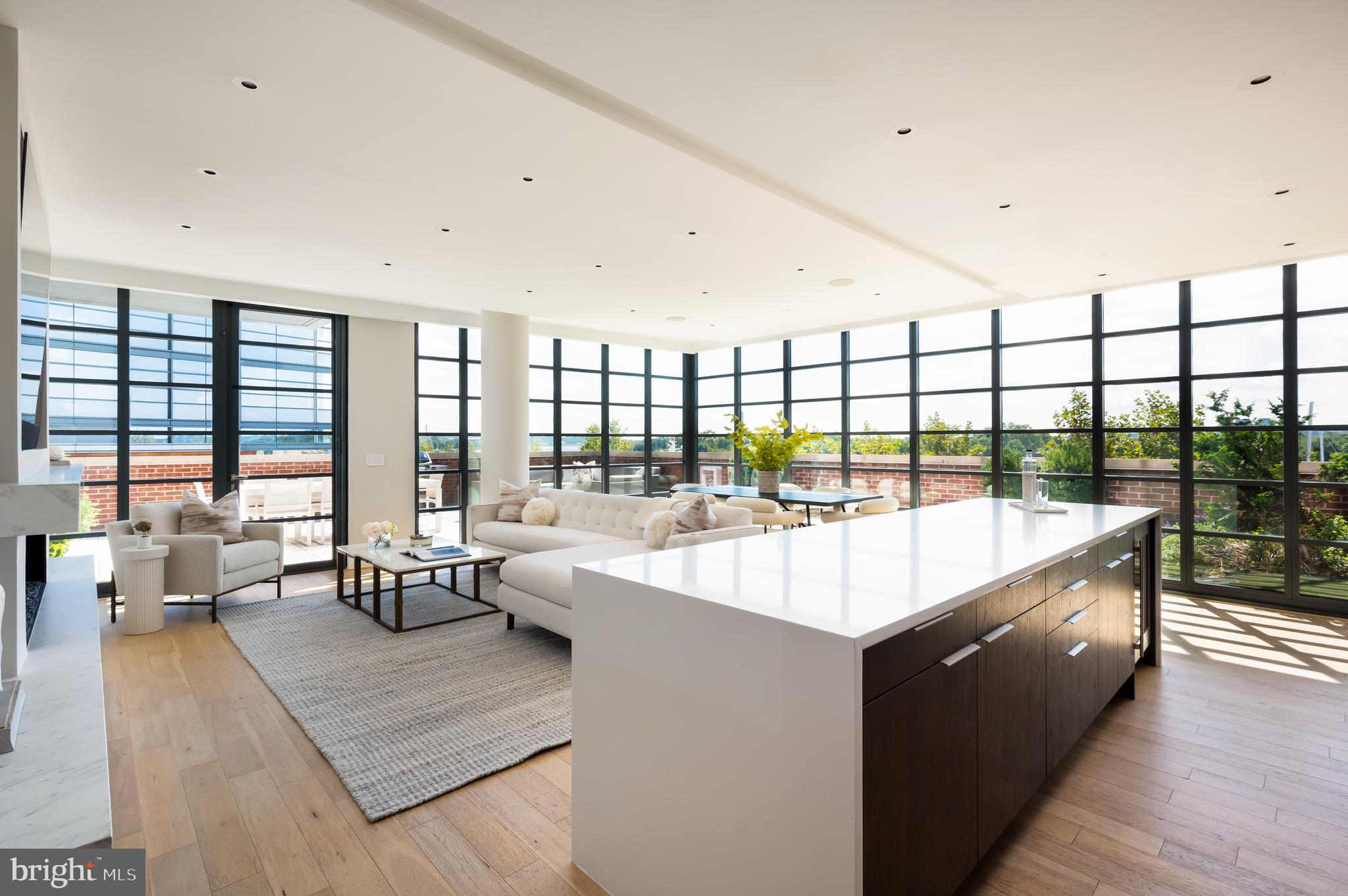 45 Sutton Square Southwest, Unit 306 Washington, DC 20024 - Photo 4 of 50 Wide Plank Oak Wood Flooring Throughout