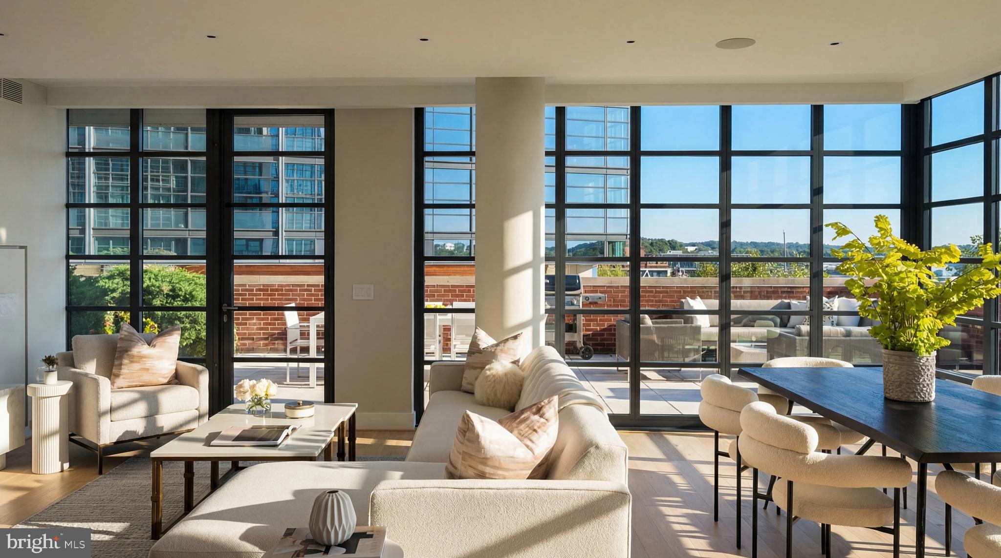 45 Sutton Square Southwest, Unit 306 Washington, DC 20024 - Photo 4 of 45 Floor to Ceiling Windows