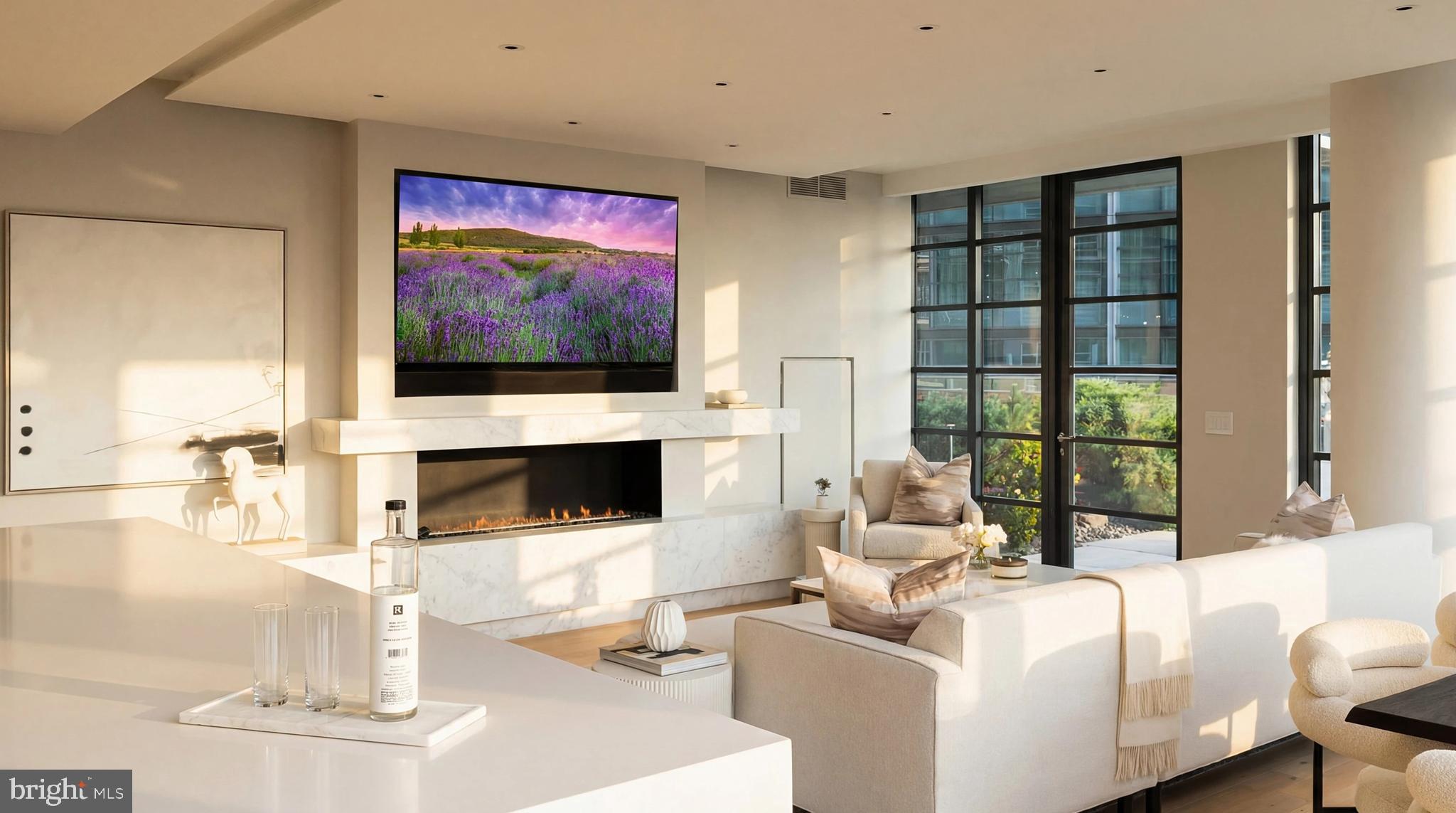 45 Sutton Square Southwest, Unit 306 Washington, DC 20024 - Photo 7 of 45 Full Lutron Lighting System & Electronic Shades
