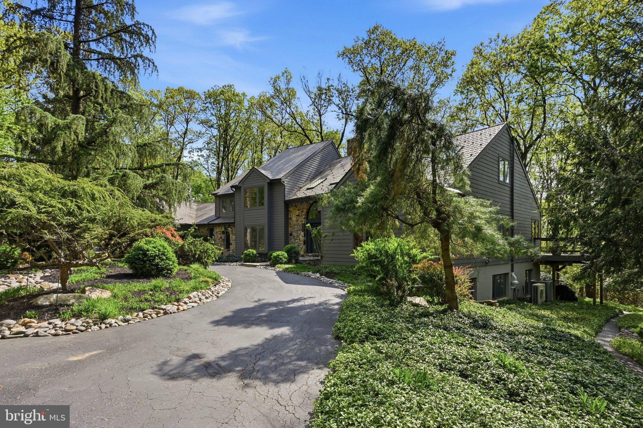 Charming home nestled in lush greenery.
