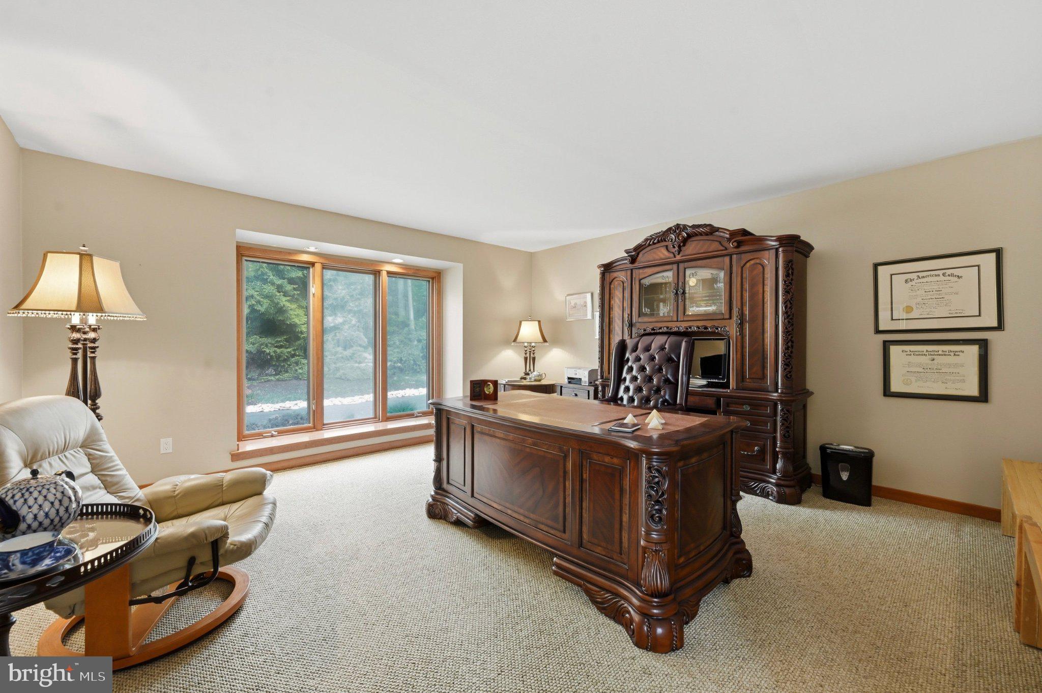 1168 Skelp Level Road Downingtown, PA 19335 - Photo 23 of 80 Elegant office with natural light.