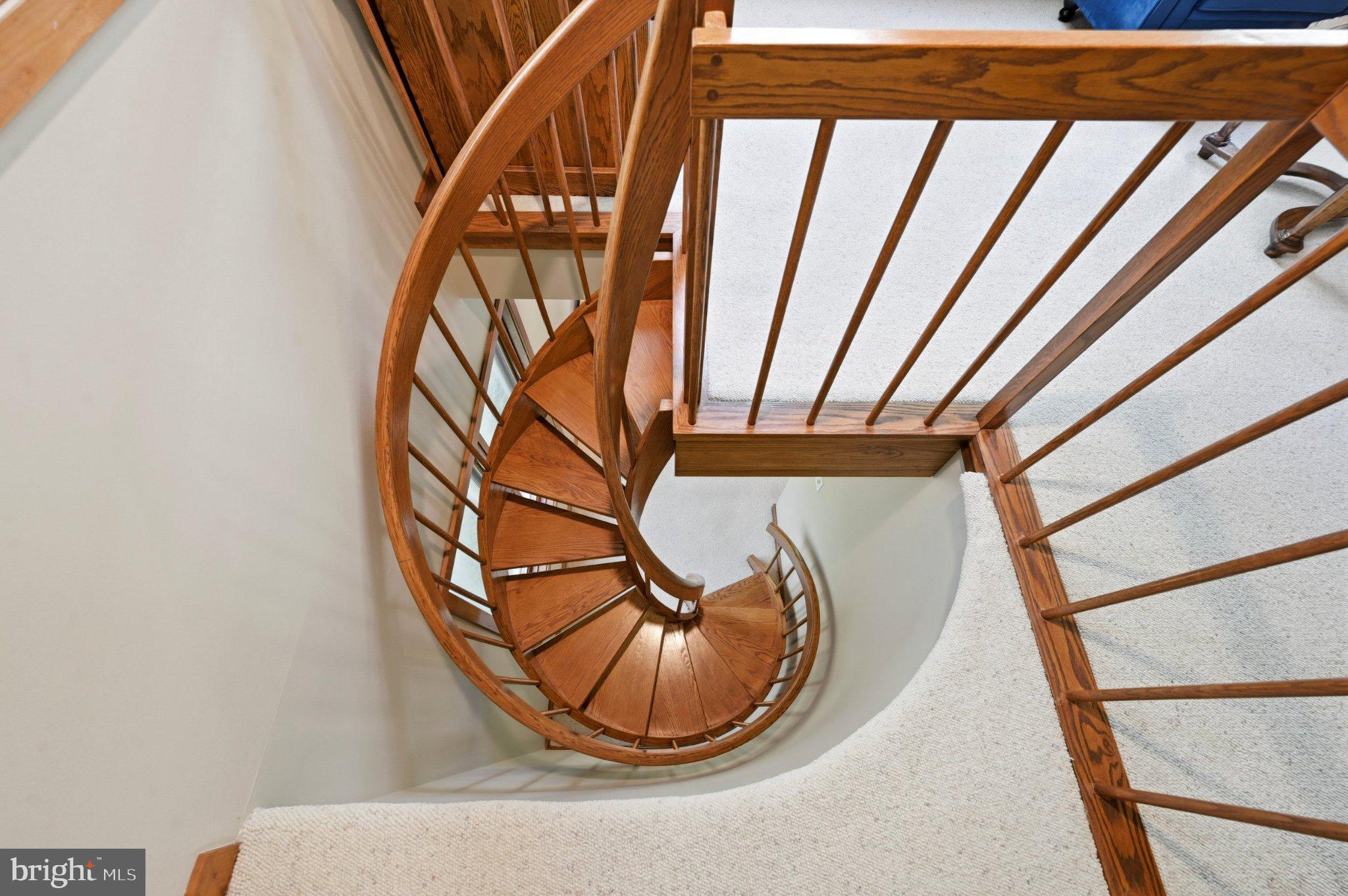 1168 Skelp Level Road Downingtown, PA 19335 - Photo 33 of 80 Elegant spiral staircase design.