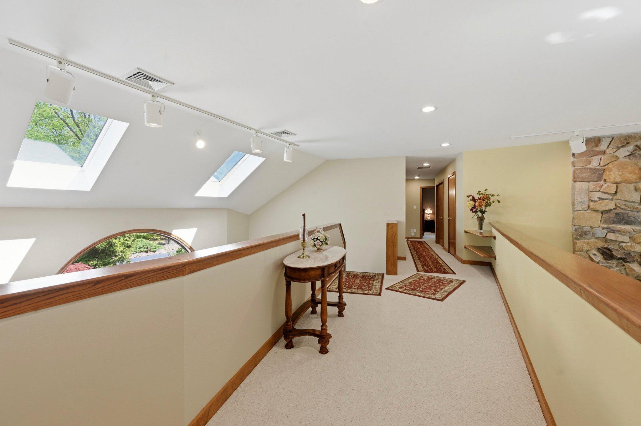 1168 Skelp Level Road Downingtown, PA 19335 - Photo 41 of 80 Bright and airy upper hallway retreat cedar closet