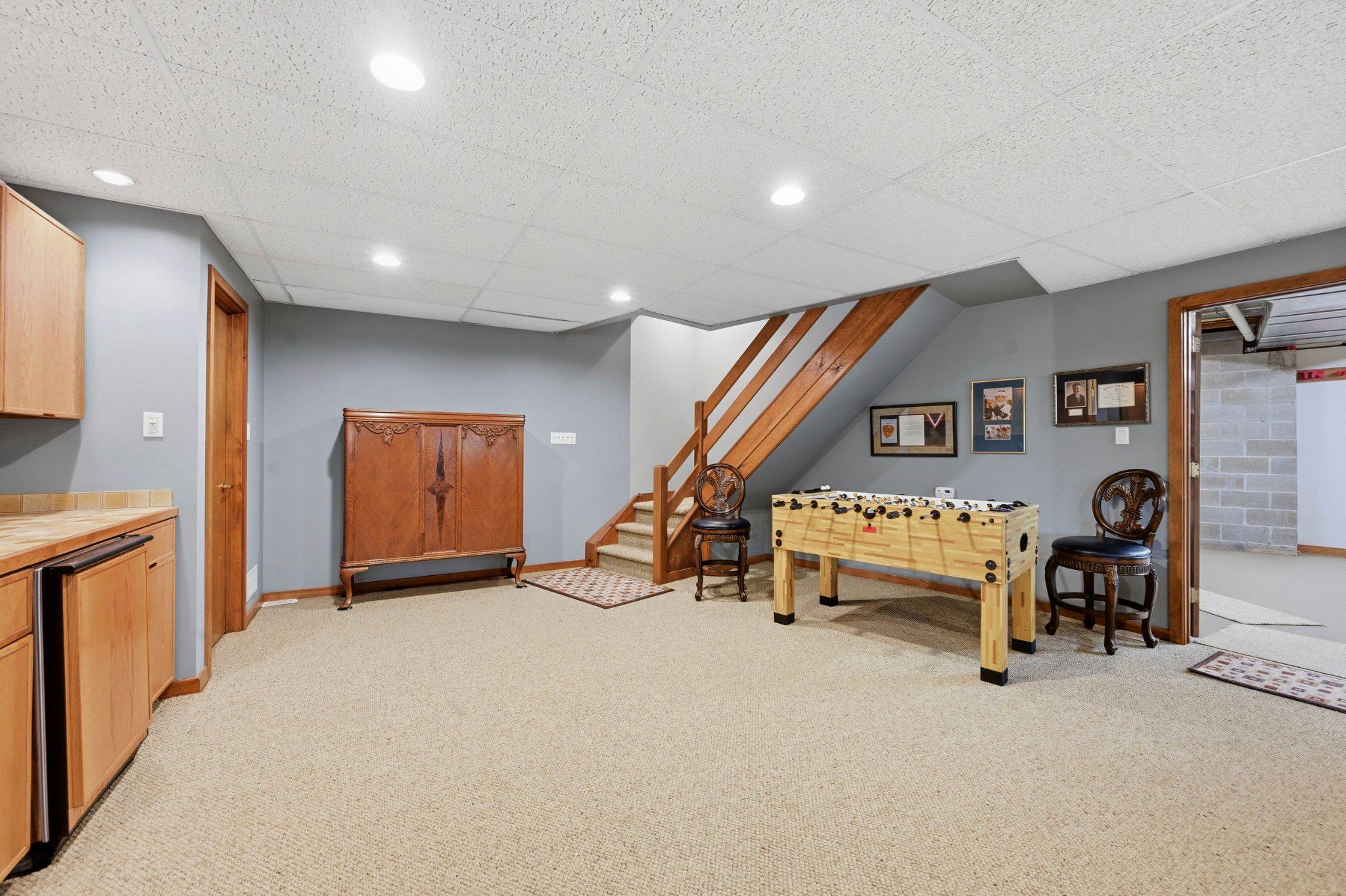 1168 Skelp Level Road Downingtown, PA 19335 - Photo 51 of 80 Spacious basement retreat with stair to garage.