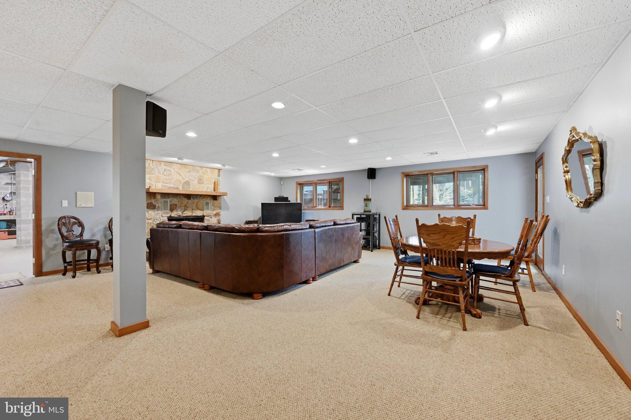 1168 Skelp Level Road Downingtown, PA 19335 - Photo 53 of 80 Spacious, inviting lower-level retreat.