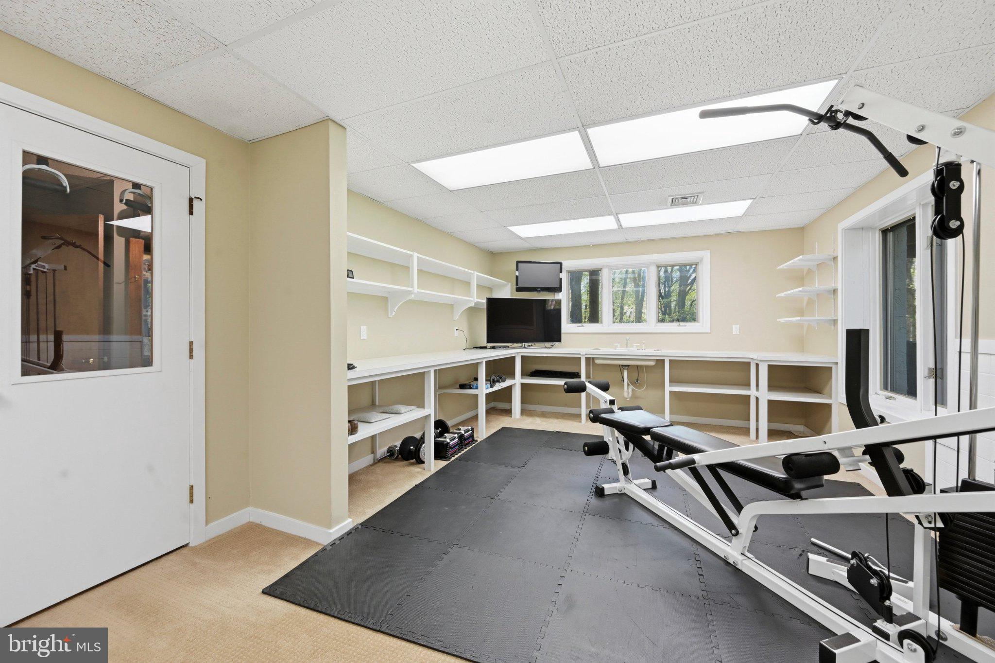 1168 Skelp Level Road Downingtown, PA 19335 - Photo 60 of 80 Bright and airy home gym retreat.