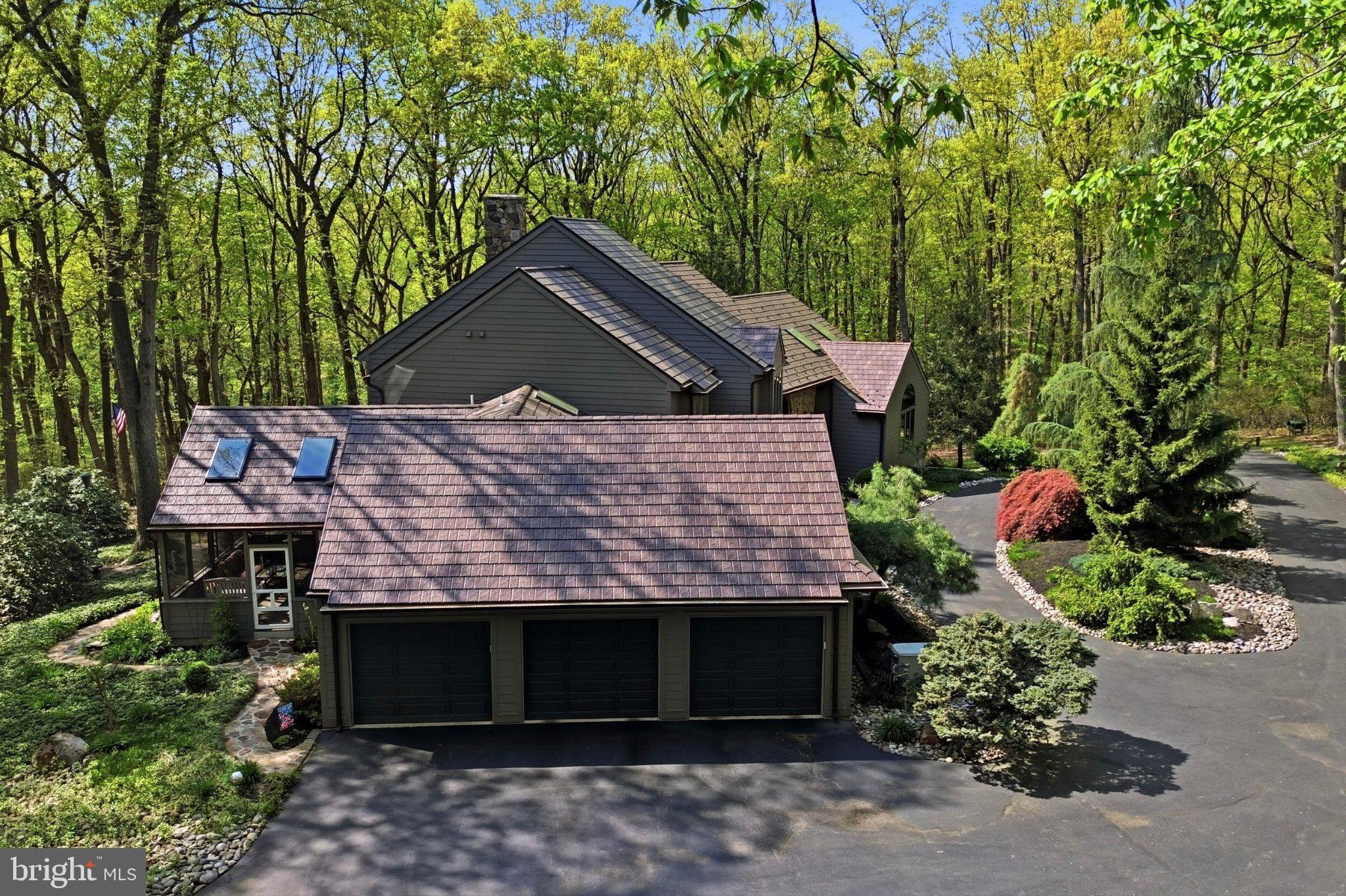 1168 Skelp Level Road Downingtown, PA 19335 - Photo 78 of 80 Serene home nestled in lush greenery.