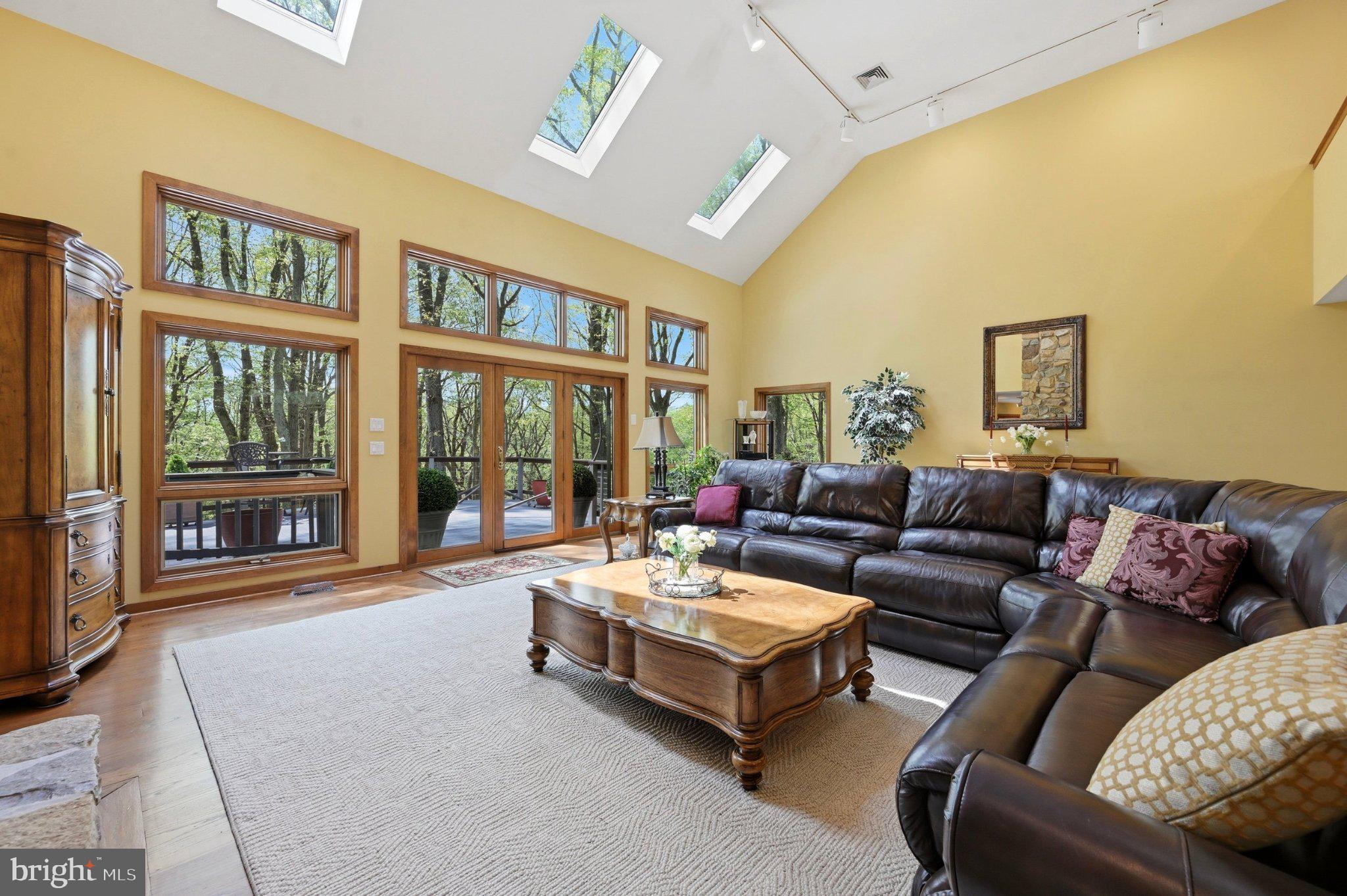 1168 Skelp Level Road Downingtown, PA 19335 - Photo 8 of 80 Bright and airy living space with nature views.