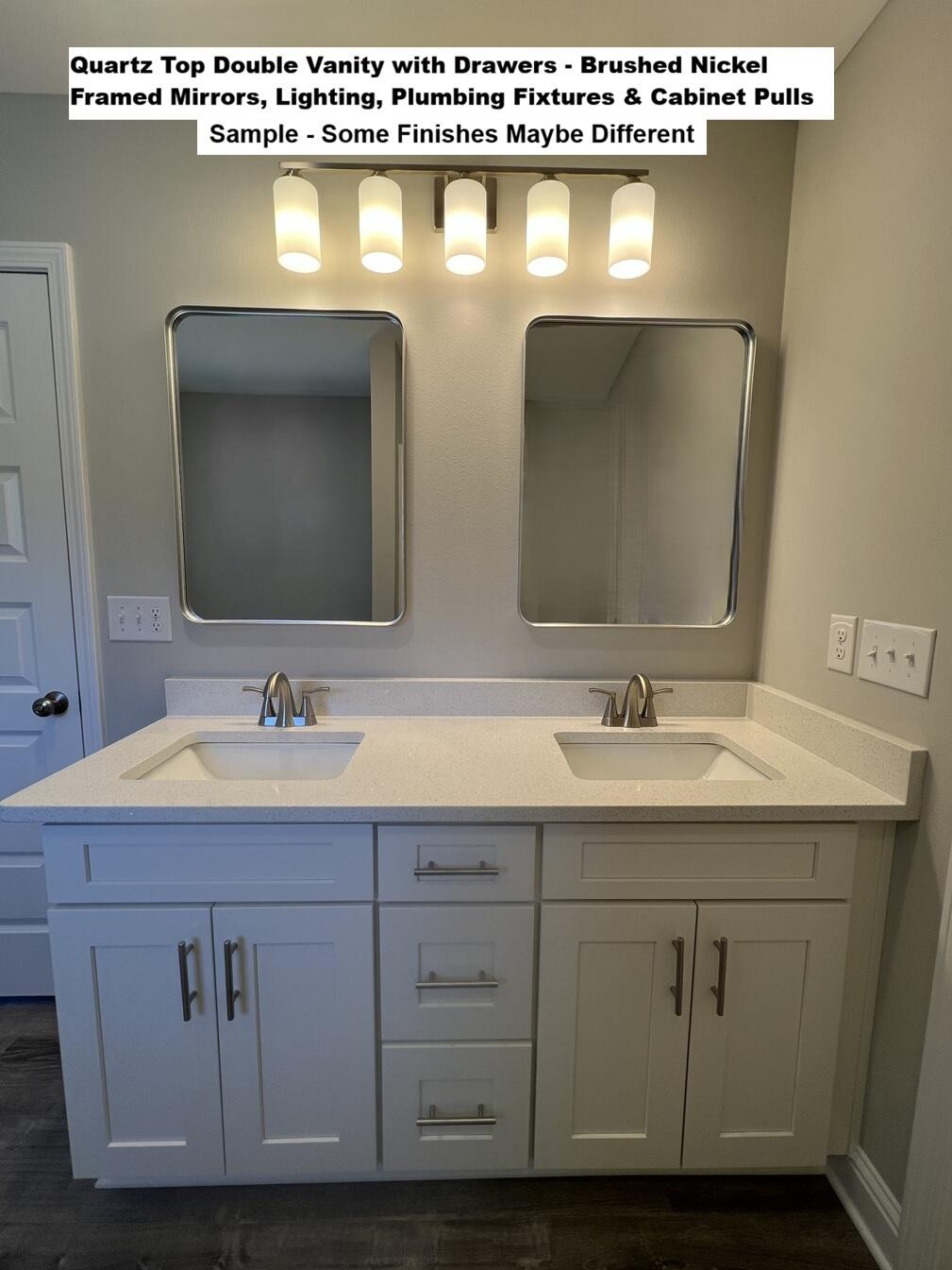 465 Scooter Cove Crestview, FL 32539 - Photo 6 of 8 a bathroom with a sink and a mirror