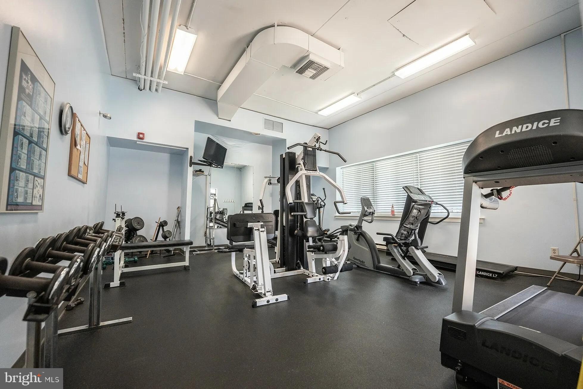1101 Delaire Landing Road, Unit 101 Philadelphia, PA 19114 - Photo 26 of 29 Modern fitness space for active lifestyles.
